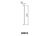 Geperforeerd plafondrooster ASW/B 595x595  RAL9010