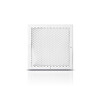 Perforated air exhaust ceiling grille ASW/B 595x595  RAL9010